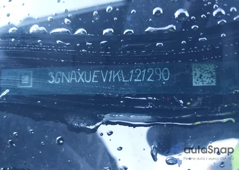 2019 Chevrolet Equinox Lt из США, поврежденный, VIN 3GNAXUEV1KL121290